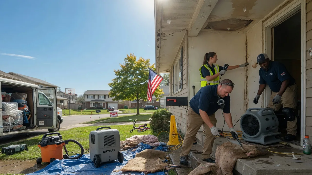 Water Damage Restoration in Burleson, TX near me